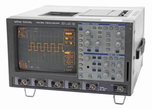 Lecroy 9354al 500mhz digital storage quad channel oscilloscope gpib r232 i2c for sale