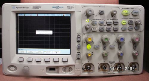 Agilent DSO6054A 500 MHz 4Gs/s  Digital Storage  Oscilloscope /repair