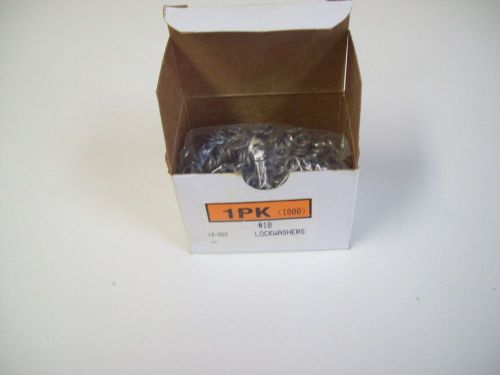 #10 LOCKWASHERS 10-8SS - 1000 PCS - BRAND NEW - FREE SHIPPING!!