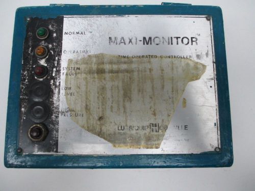 Lubriquip 163-100-300 maxi-monitor time operated controller d297859 for sale