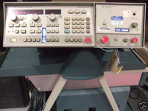 HP 8350A Sweep Oscillator w/ 86250D RF Plug-In