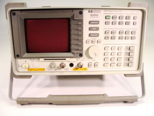 Hp agilent 8591e cable tv spectrum analyzer 1mhz - 1.8ghz + rack mount &amp; opts! for sale