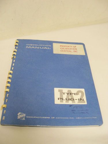 TEKTRONIX 1A2 TYPE PLUG-IN INSTRUCTION MANUAL