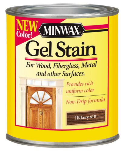 Minwax 66100 Gel Stain, Hickory - 1 Quart