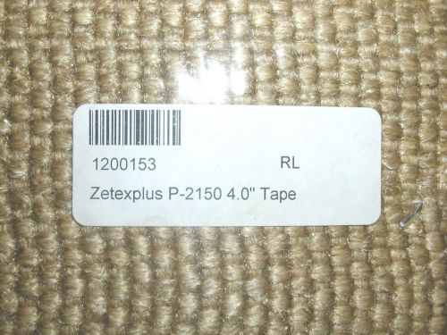 ZETEX PLUS ZETEXPLUS VERMICULITE FIBERGLASS TAPE  P-2150 4&#034; (10.cm)  #1200153