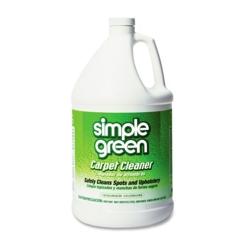 Simple green 15128 carpet cleaner deodorizes nonionic/biodegradable 1 gallon for sale