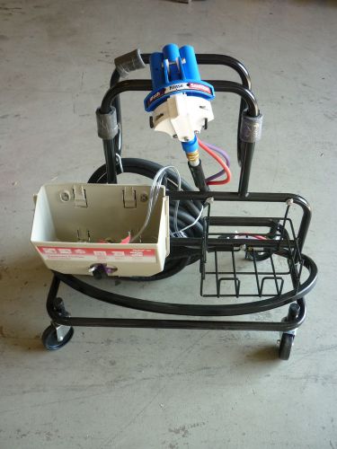 *NEW* ECOLAB KAY QUATERNARY SANITIZER 3 IN 1 CART BTL / BAG W/ HOSE RACK WASHER