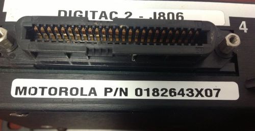 Motorola Digitac Interface Chassis 0182643X07   FREE SHIPING