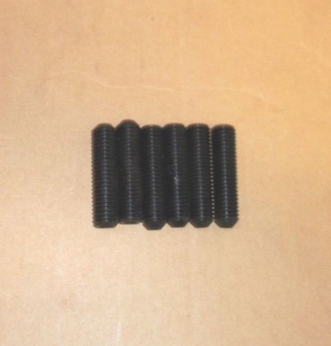 1/2&#034;13x2&#034; Socket Set Screw UNC Black, Pk 6