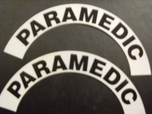 PARAMEDIC CRESCENTS FOR FIRE CONSTRUCTION HELMET