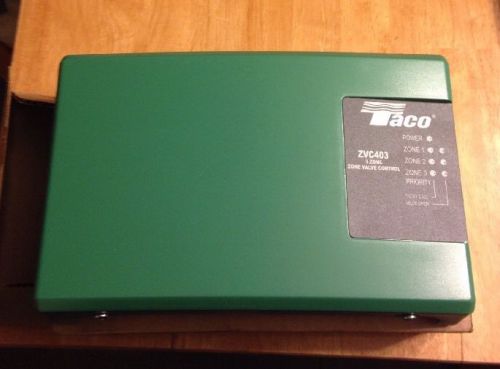 New! taco zvc-403 zoning control, 3-zone zone valve relay zvc403 for sale