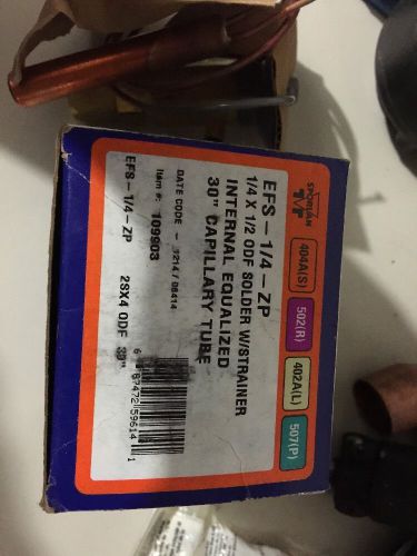 Sporlan tev 1/4 x 1/2 odf solder 404a 502r 402a for sale