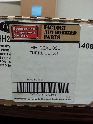 Honeywell Carrier Thermostat HH22AL090