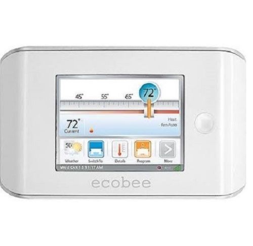 Ecobee  wi-fi smart internet ip thermostat - eb-stat-02-new in box for sale