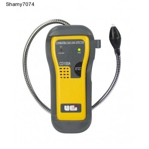 Gas leak detector uei propane natural gas pipe sensor combustible tester meter for sale