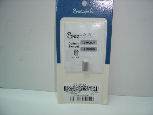 SWAGELOK SS-2F-K4-2 MICRON ELEMENT KIT FOR 2F SER IN-LINE PARTICULATE FILTER NIB