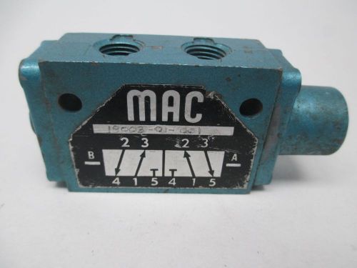 MAC 18003-01-001 1/4IN NPT PNEUMATIC VALVE BODY MANIFOLD D283547