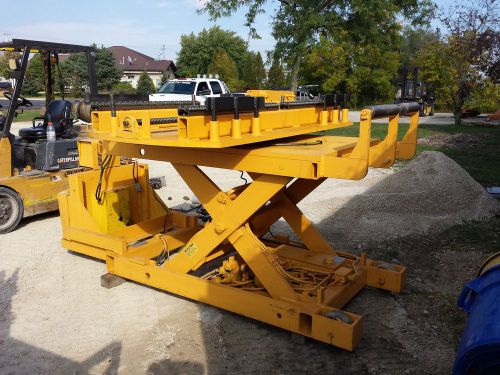 7k# west bend/big joe die loader self propelled scissor lift for sale