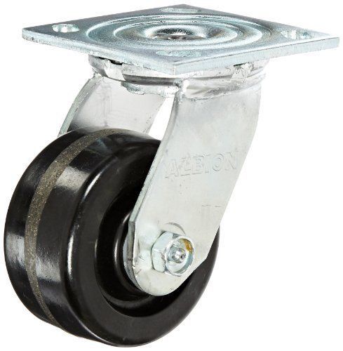 16tm04201s 4&#034; x 2&#034; albion swivel plate caster, phenolic wheel, 800 lbs capacity for sale