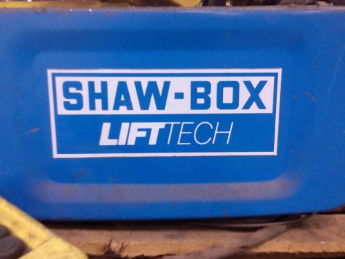 Shaw 2 ton hoist system