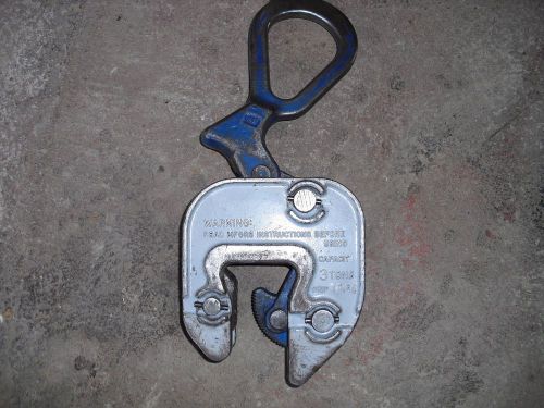 Merrill G X 3 Lifting Clamp 3 Ton Capacity