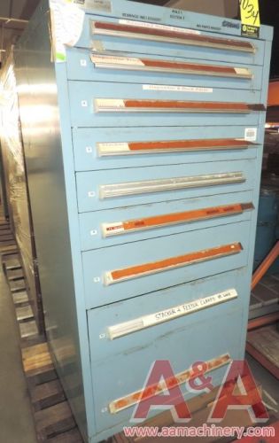 Stanley Vidmar 9 Drawer Tooling Cabinet 12380