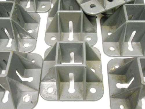 Lot of 10 minitec 21.1731  2 inch aluminum extrusion holder for sale