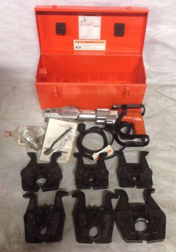 **NICE** VICTAULIC, PFT, ELECTRIC CRIMPER, PRESSFIT TOOL, 6 JAWS, 1/2&#034;-2&#034;