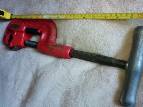 Ridgid Heavy Duty No 1 + 2 Pipe Cutter 1/8 to 2&#034;