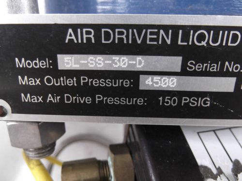 AIR DRIVEN LIQUID PUMP