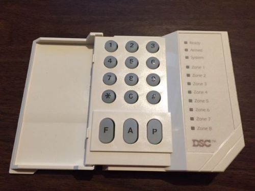 Used DSC PC1555RKZ 8 Zone LED Keypad