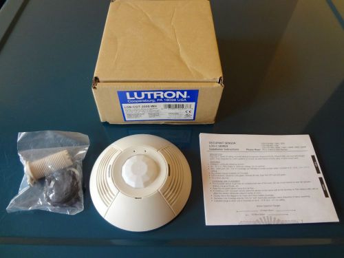 NEW LUTRON LOS-CDT-2000-WH DUAL TECHNOLOGY 360° OCCUPANCY SENSOR MOTION DETECTOR