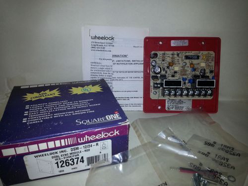 Wheelock dual sync module red model 126374