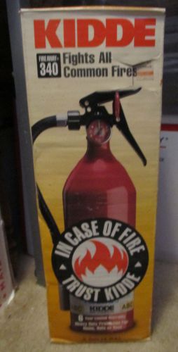 New kidde home auto boat fireaway 340 fire extinguisher nib 3-a 40- b:c for sale