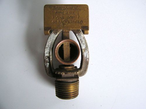 Gem Fire Sprinkler Head F212F / 100C Q-31 HORIZONTAL  Sidewall  ~ Steampunk