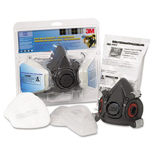 3M Half Facepiece Paint Spray/Pesticide Respirator, Large. Sold as Each