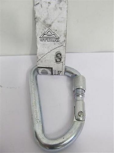 Stubai, 434005, Steel Modified D Carabiner SG