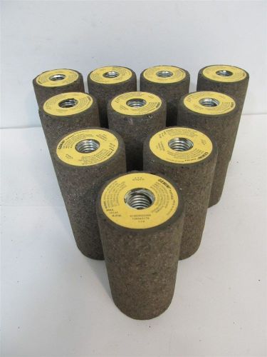 Norton Gemini 61463622366, 2&#034; x 4&#034; x 5/8&#034;-11 Aluminum Oxide Grinder Stones 10 ea