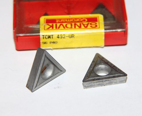 TCMT 432 UR S6 SANDVIK *** 10 INSERTS *** FACTORY PACK ***