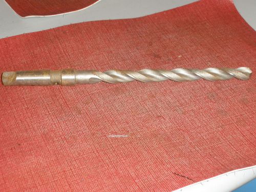 G. Whalley 3/4&#034; dia x 10&#034; long Thru Coolant Gun Drill Oil Hole #3 Morse taper