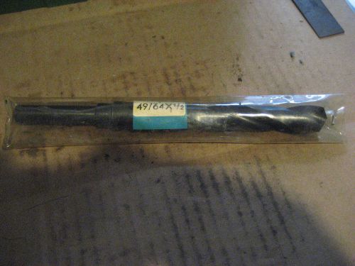 49/64X8-1/2 OAL 1/2SHANK DRILL BIT 2PCS (D1380-2)