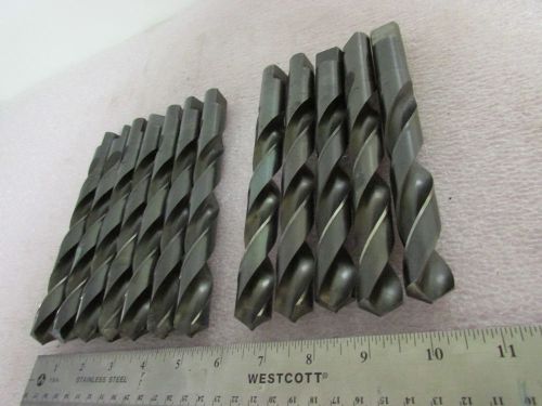 Precision twist drill bits- jobber lenght 1309 36z629 .781 ptd-hs lot of 12 for sale
