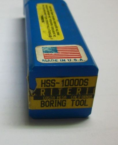 CRITERION HSS1000D BORING BAR 106750