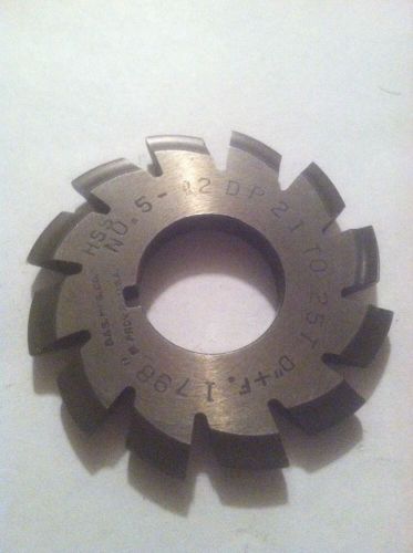 NEW INVOLUTE GEAR CUTTER #5 12P 21-25T 7/8&#034;bore BROWN &amp; Sharpe