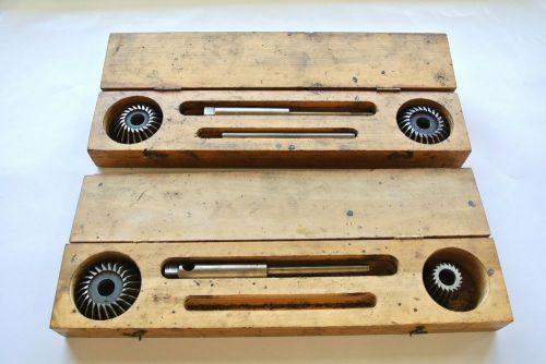 2 antique r&amp;t co. cutting tool kit (automotive engine repair - valve / guide) for sale