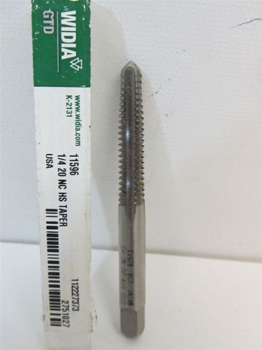 Widia / Greenfield 11596, 1/4&#034;-20, UNC, HSS, Taper Hand Tap