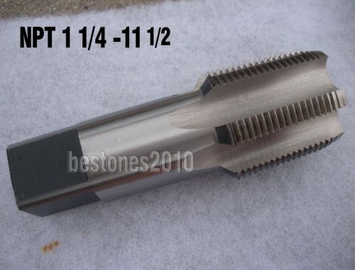 Lot 1pcs HSS 60 Degree Pipe Taps NPT 1 1/4&#034;-11 1/2 TPI Threading Tool Cheaper