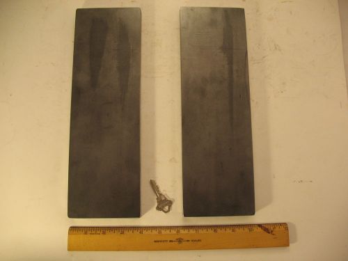 Shop hydraulic arbor press long plate bar , ground edge, 4&#034;x12&#034;  20 ton - pair for sale