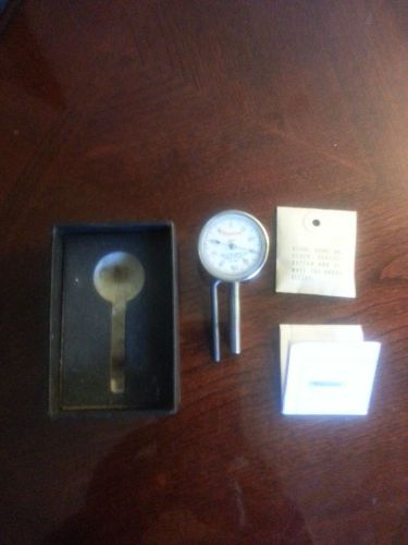 RARE VINTAGE STARRETT DIAL INDICATOR WITH ORIGINAL BOX &amp; MANUAL