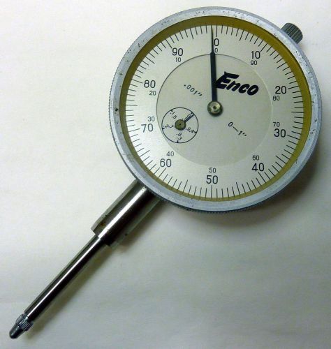 VINTAGE ENCO 040553 DIAL INDICATOR DEPTH FEELER GAUGE .001&#034; 0-1&#034;